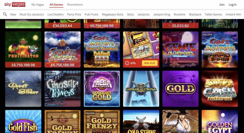 Sky Casino Review - Get up to 250 Free Spins with No Deposit